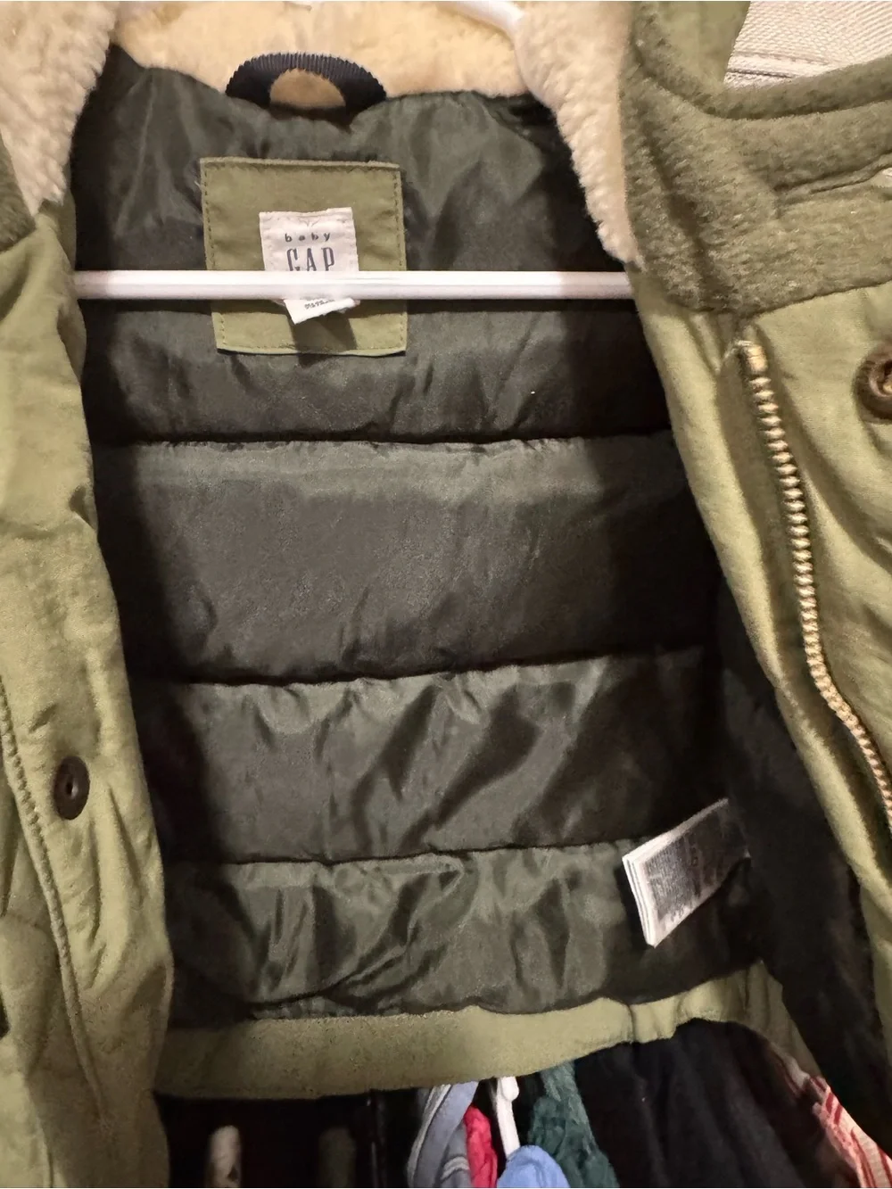 GAP warm olive